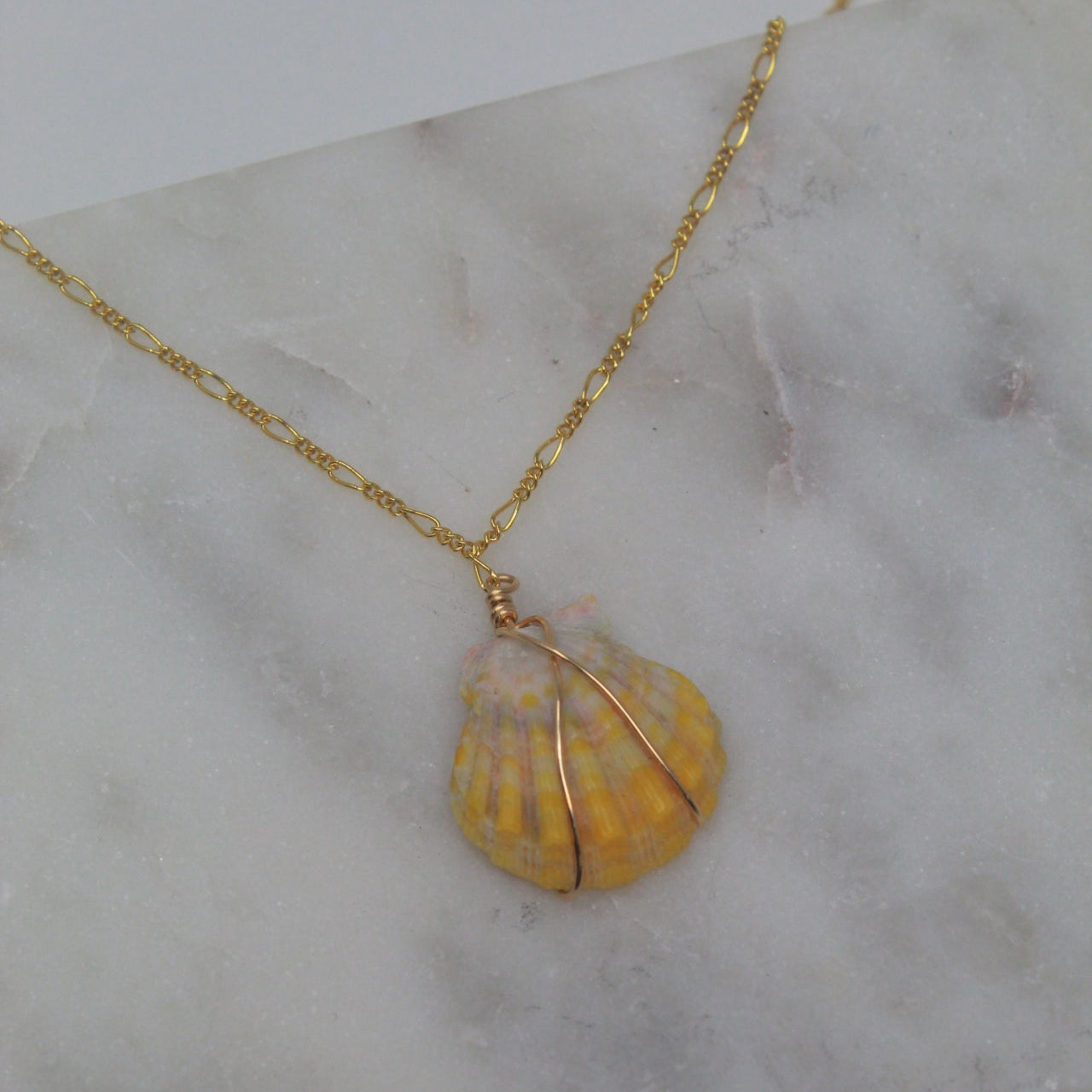 Sunrise Shell Necklace