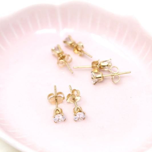 Everyday CZ Studs