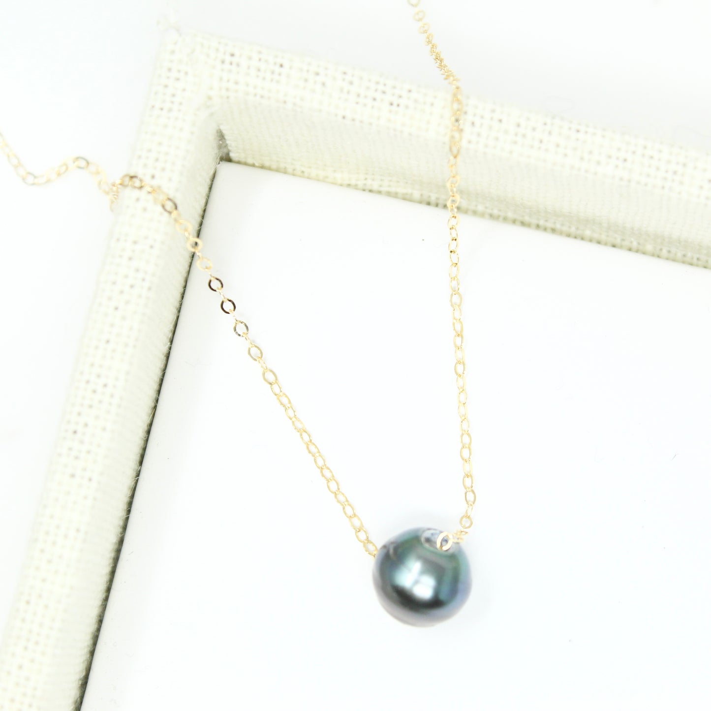 Tahitian Pearl Floater Necklace