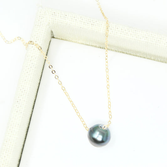 Tahitian Pearl Floater Necklace
