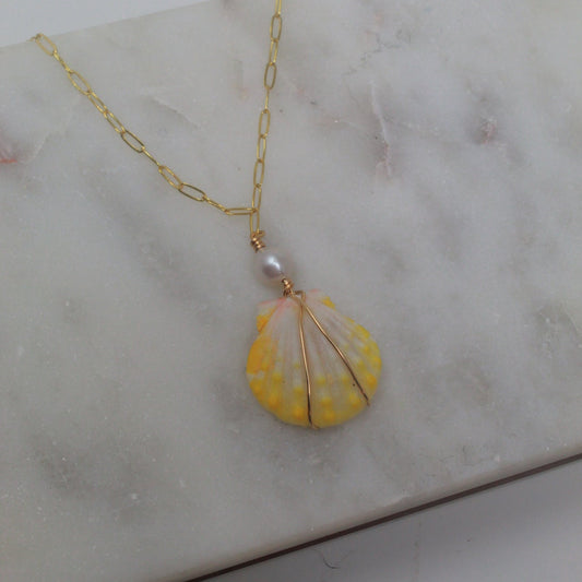 Sunrise Shell Necklace