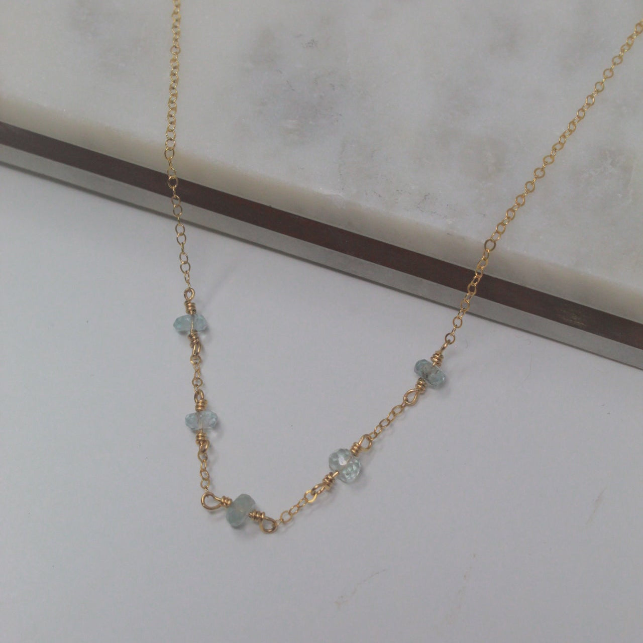 Aquamarine Choker